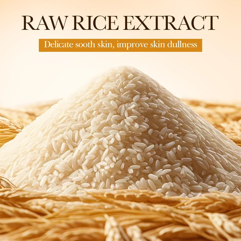 BIOAOUA pureté de riz rajeunissant et hydratant ensemble de six pièces blanchissant raffermissant Anti-âge beauté ensemble de soins de la peau du visage